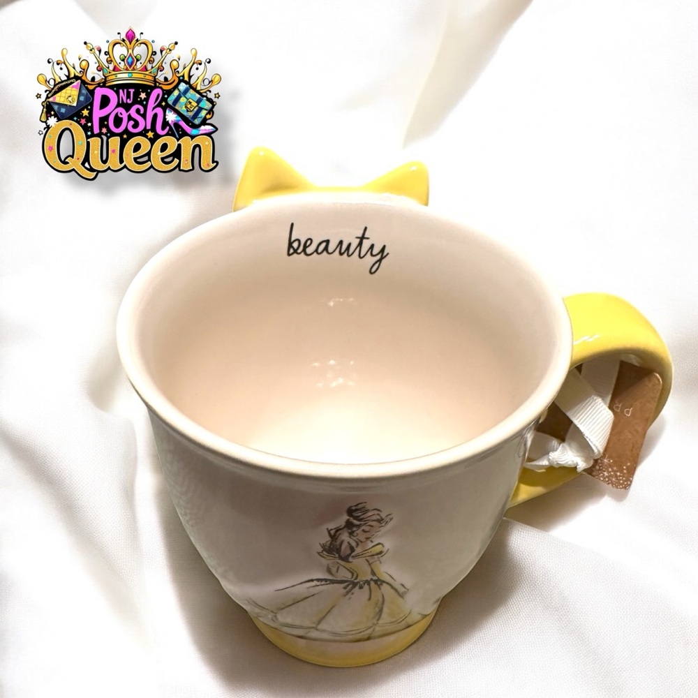 Rae Dunn Disney "Beauty and the Beast" Belle mug - Picture 3 of 6
